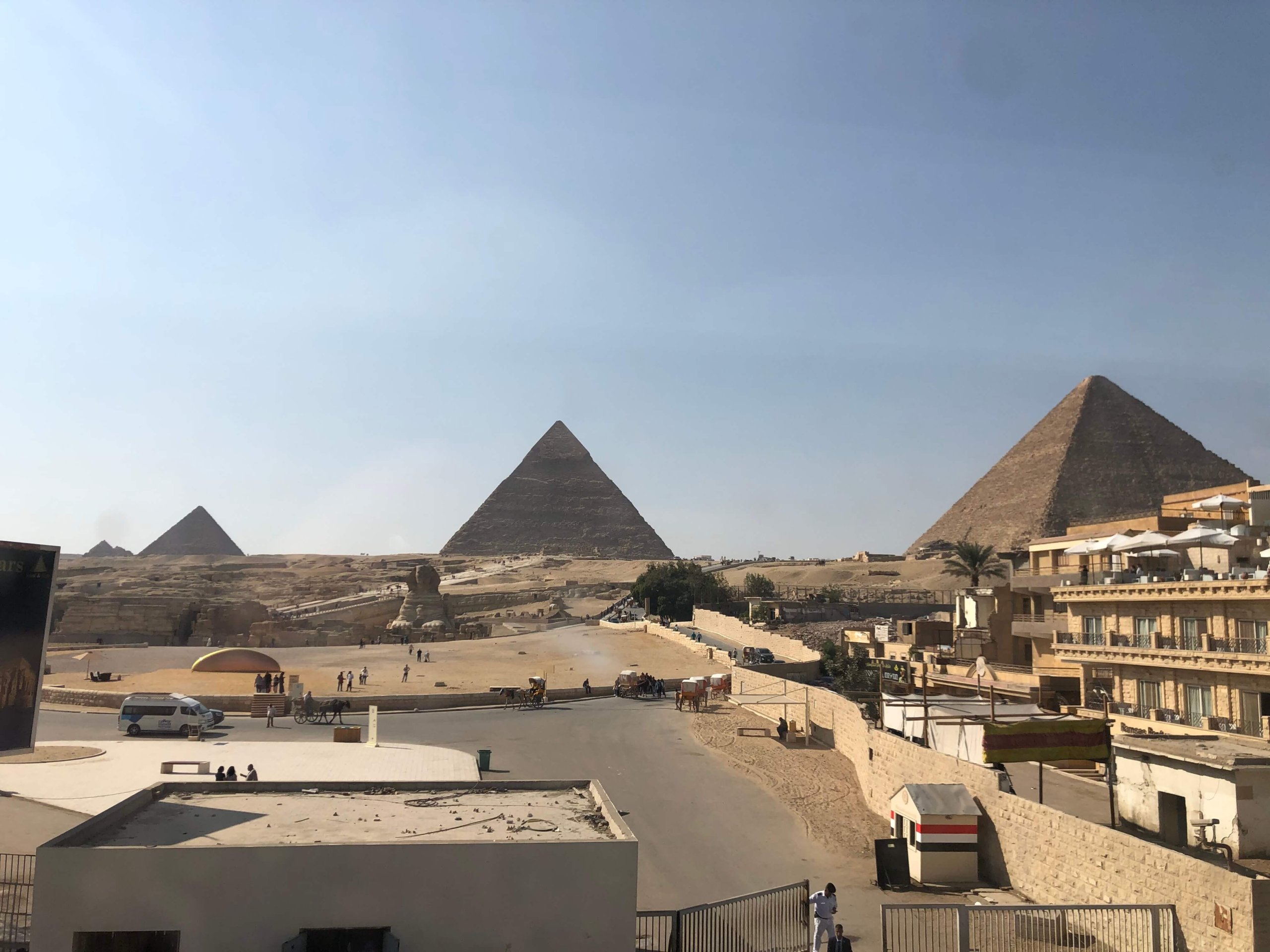 Pizza Hutからの景色