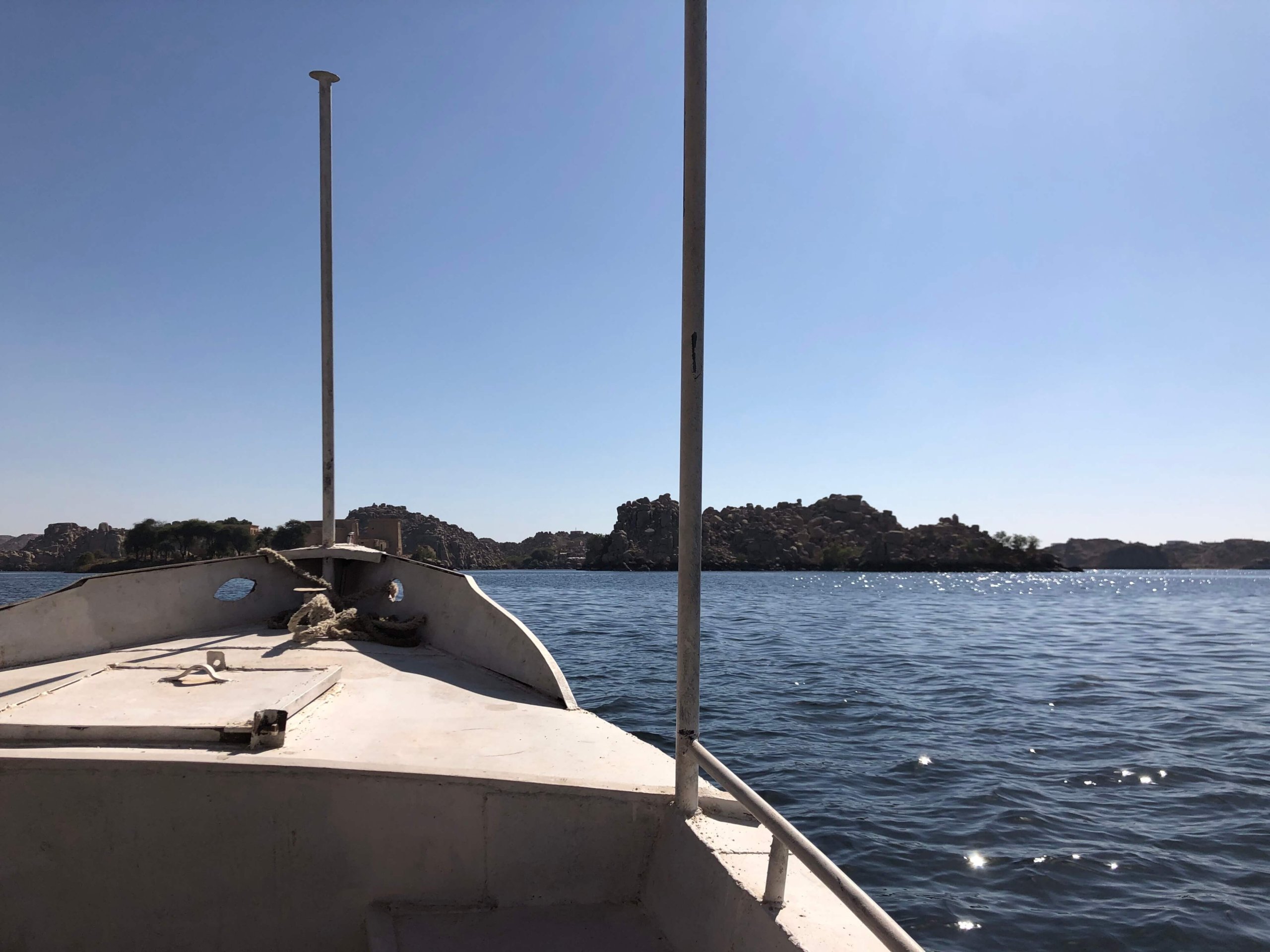 フィラエ神殿への船